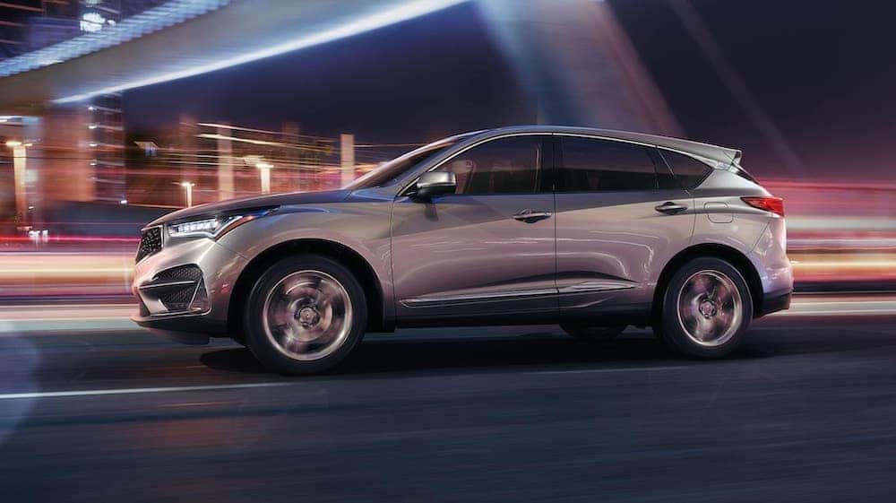 2019 RDX with Advance Package at night