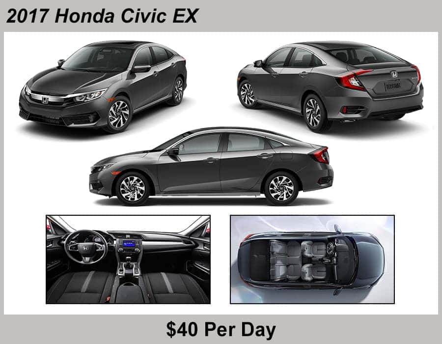 Jeffrey Honda 2017 Civic Rental