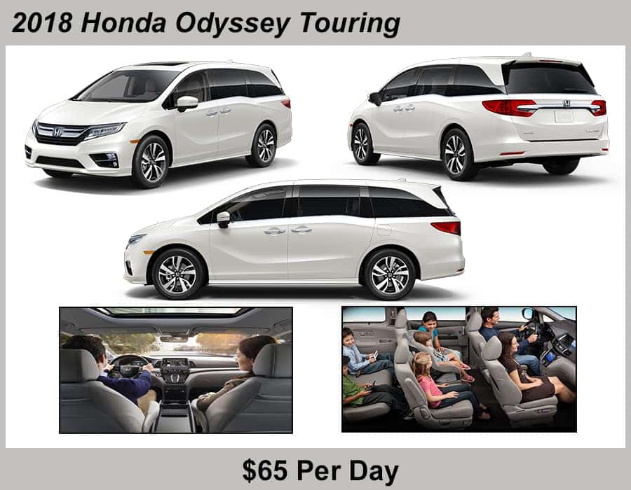 Jeffrey Honda 2018 Odyssey Rental