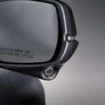 Sideview mirror of Honda Accord sedan equipped with LaneWatch