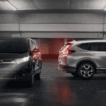 Parked 2019 Honda CR-V models