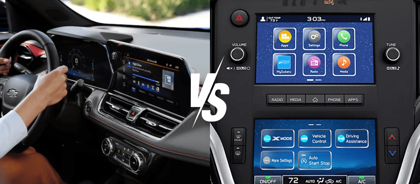 2025 Chevy Trailblazer Comparison