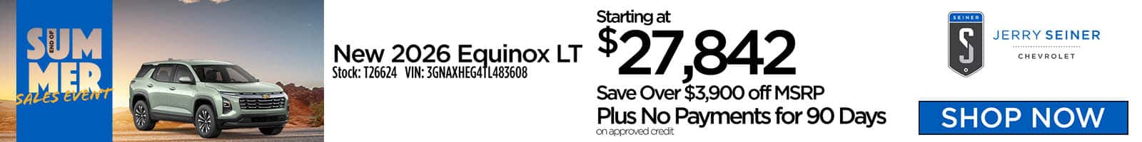 Equinox SPecial Aug 26 S