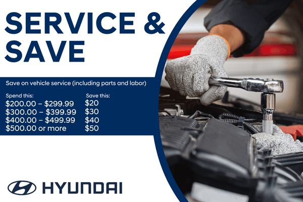 service and save