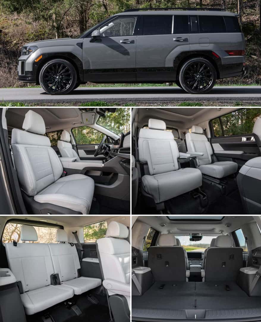 2025 Hyundai Santa Fe Size
