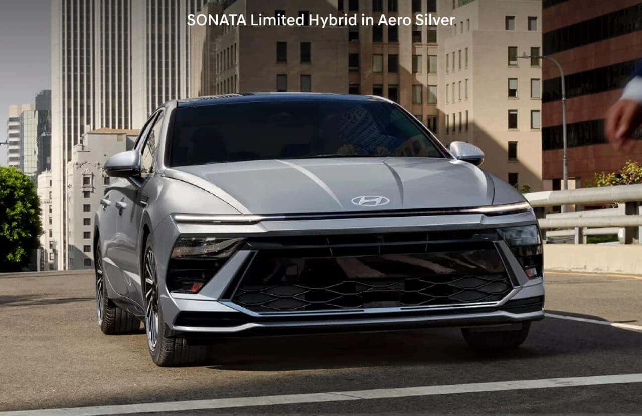 Sonata Limited Hybrid in Aero Silver