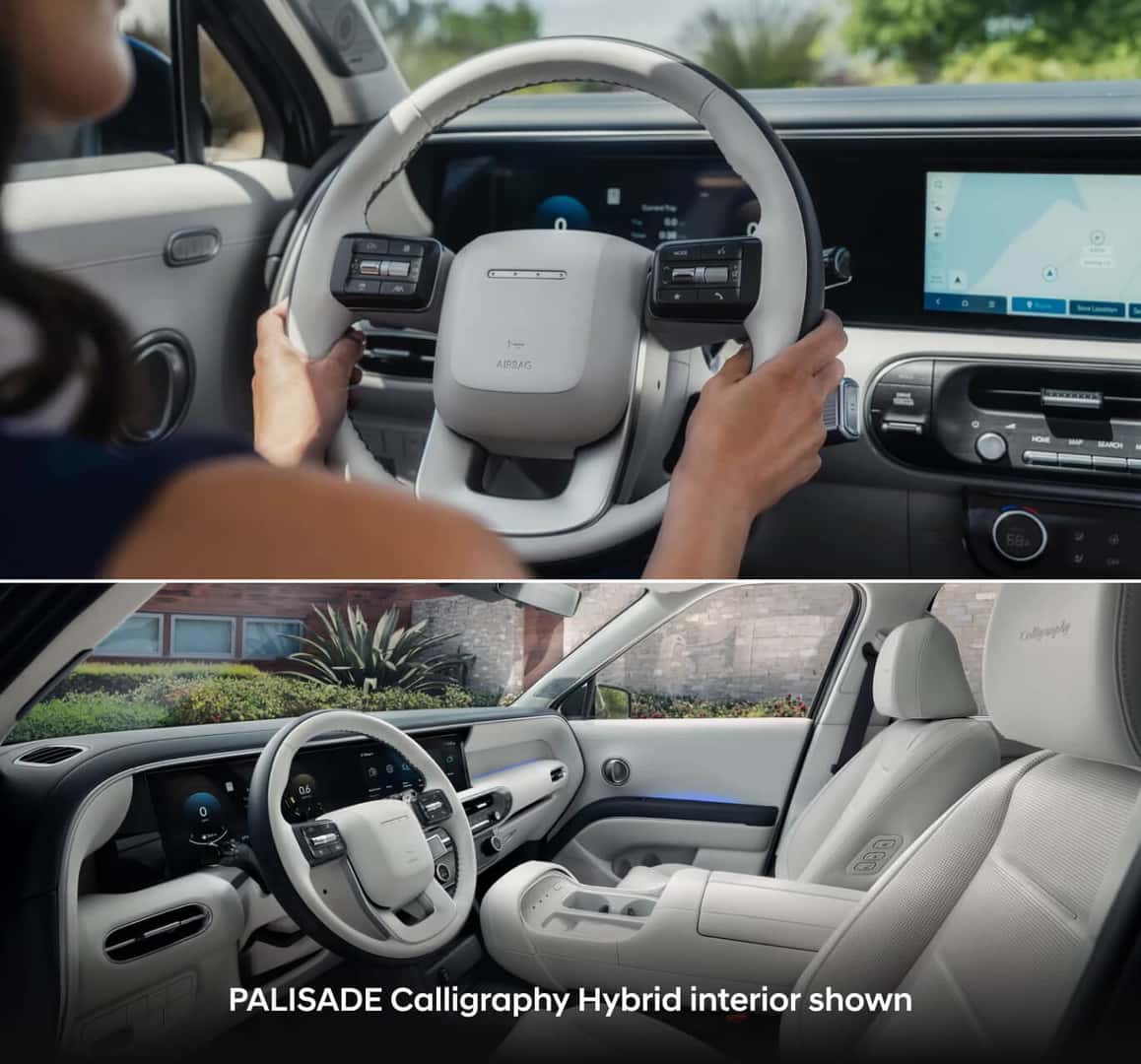 Hyundai Palisade Hybrid Limited & Calligraphy Interior