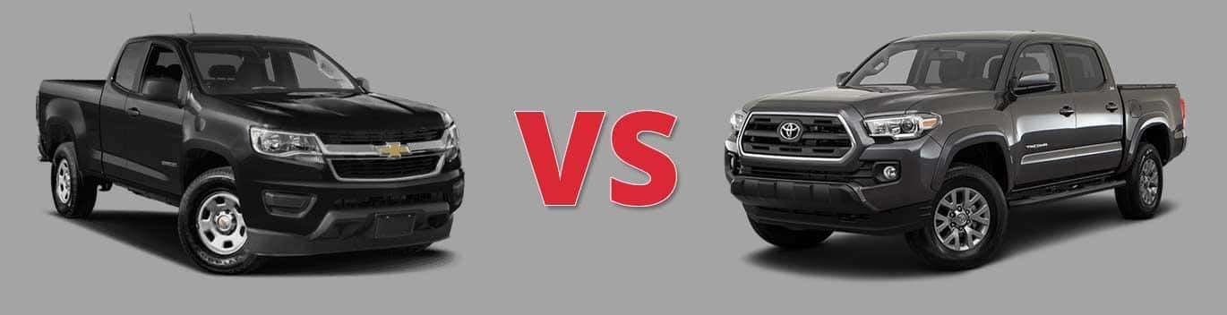 2017 Tacoma vs 2017 Colorado