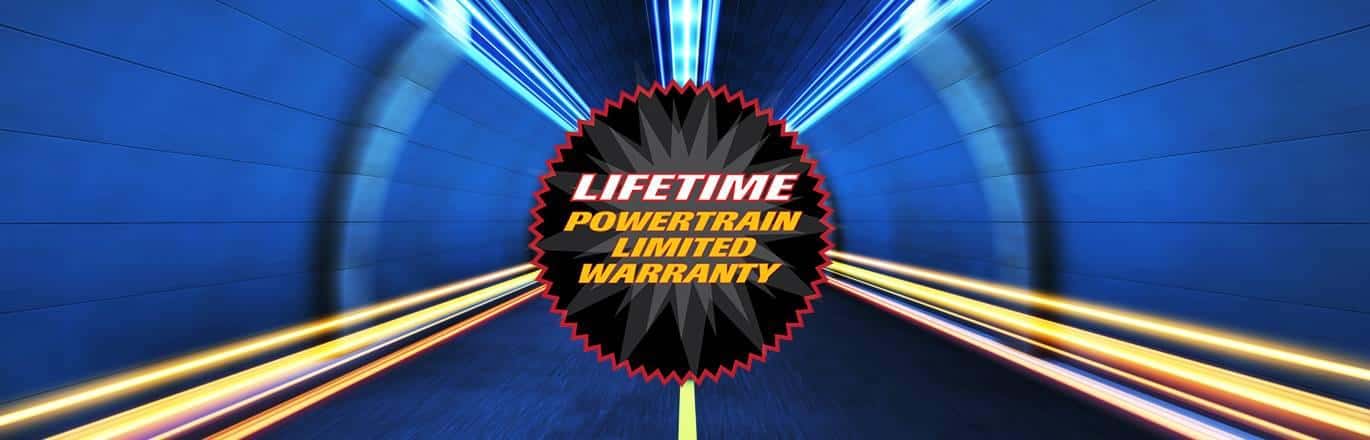 Lifetime Powertrain Limited Warranty