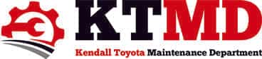 Kendall Toyota Maintenance Department Logo