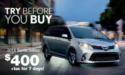 Sienna Try Before You Buy
