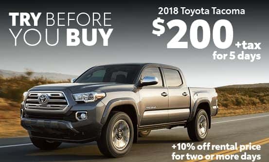 2018 Toyota Tacoma Special