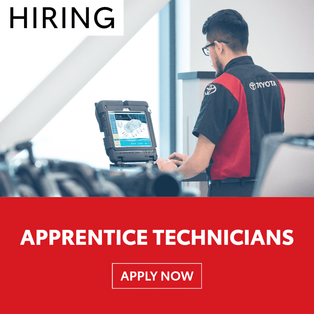 Become an Apprentice Technician and get a bonus! | Kendall Toyota
