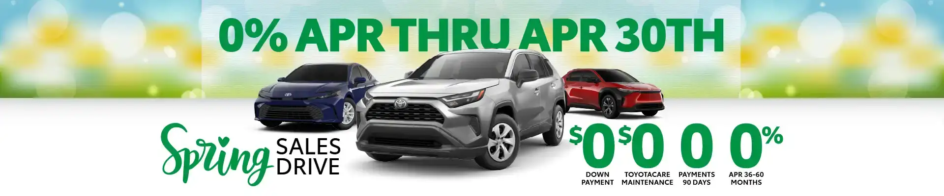 Toyota special offers