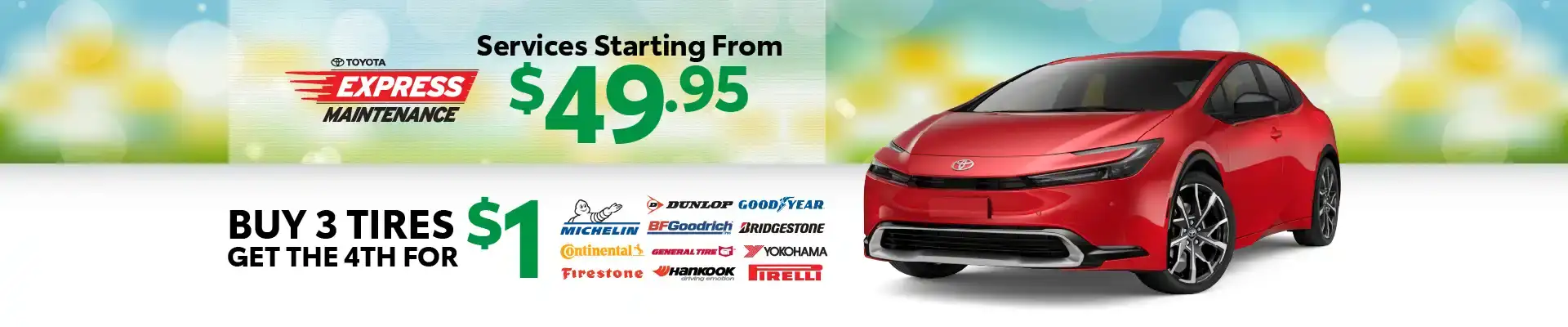 Toyota auto service in Miami - Special Offer