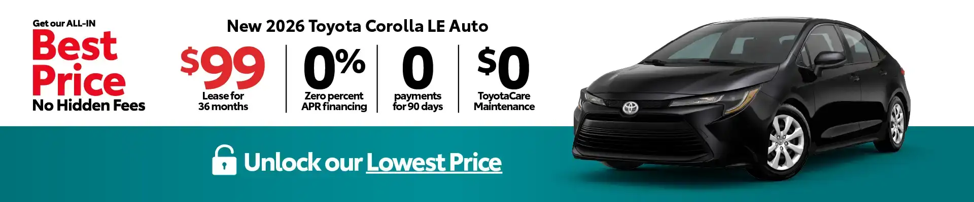 Miami FL Toyota lease and finance offers