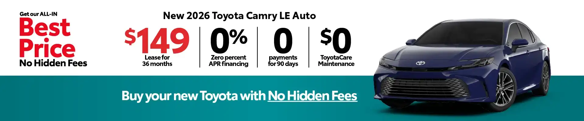 Miami FL Toyota lease and finance offers