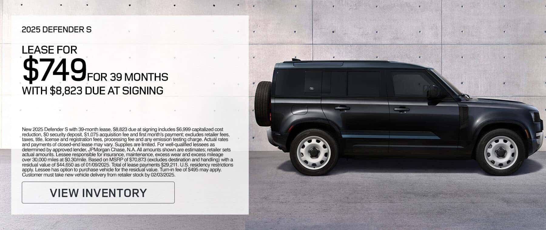 Land Rover Columbia | SC Land Rover Dealership