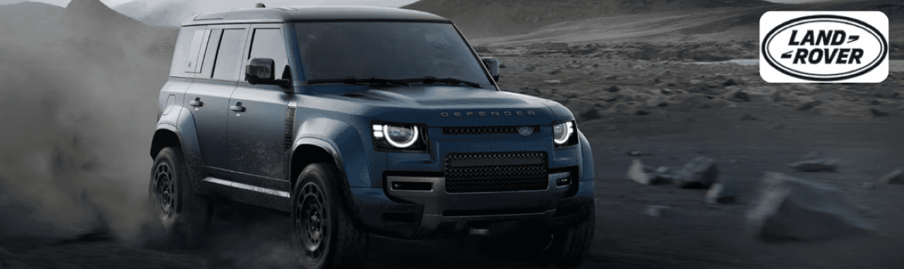 Exterior view of the Land Rover V8 110 luxury cabin with premium finishes