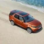2019 Land Rover Discovery on beach