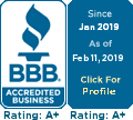A Plus Rated BBB Accredited Business