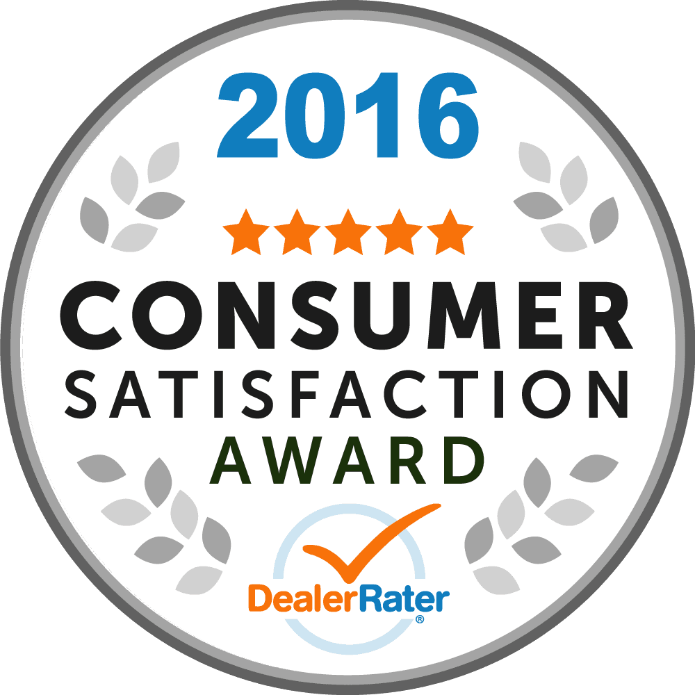 Fort Myers Land Rover dealership earns DealerRater 2016 Consumer Satisfaction Award for superior customer experience.