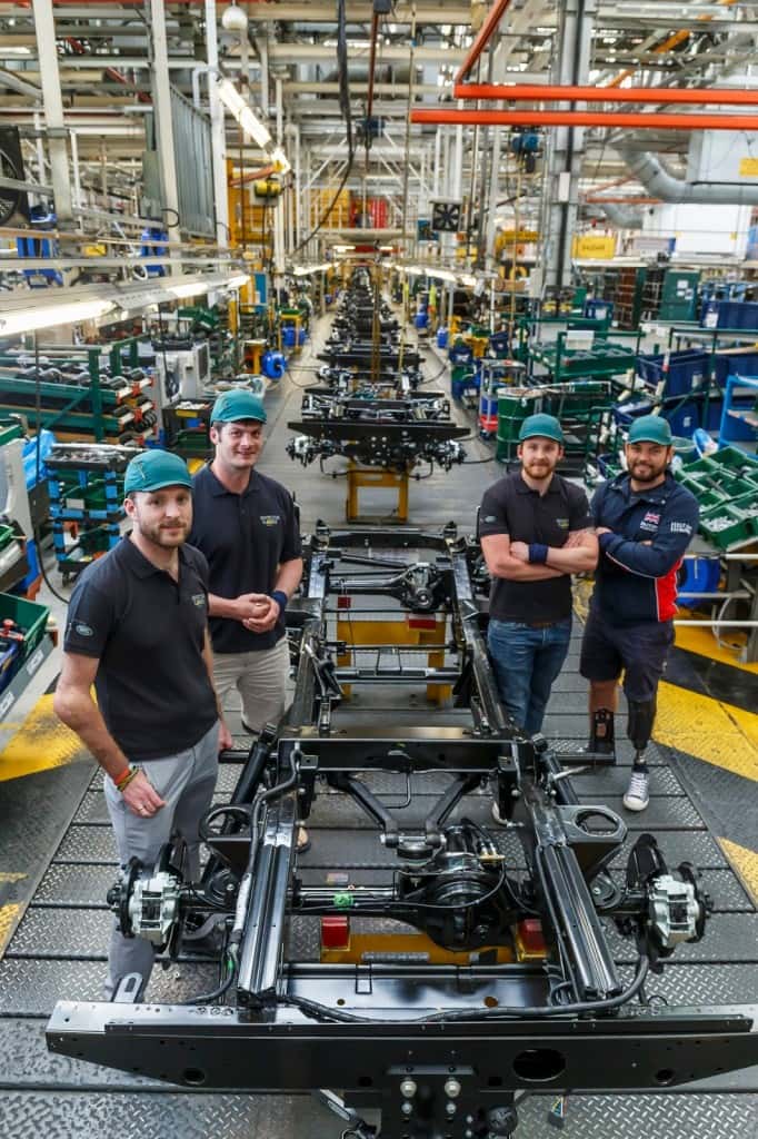 Range Rover Employee Land Rover Milestone: 2 Millionth Land Rover Defender