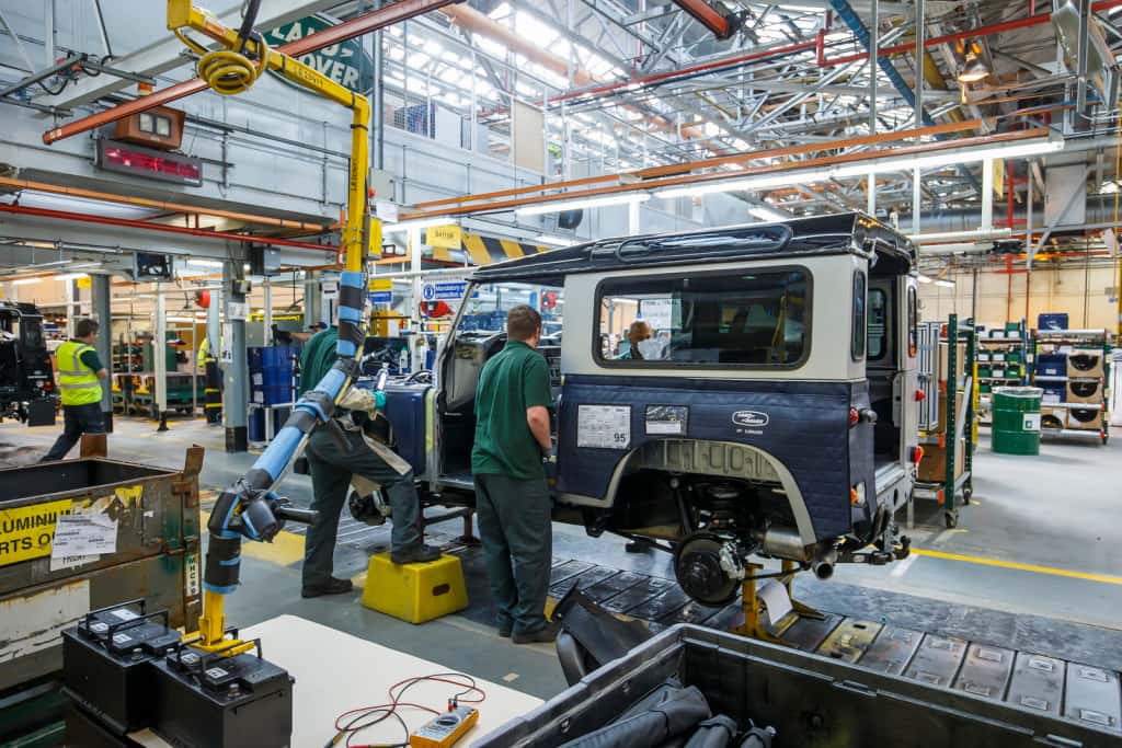 Range Rover Employee Land Rover Milestone: 2 Millionth Land Rover Defender