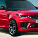Red Range Rover Sport