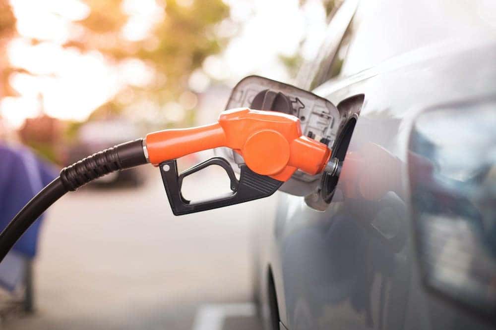Pumping Lexus ES with Gas
