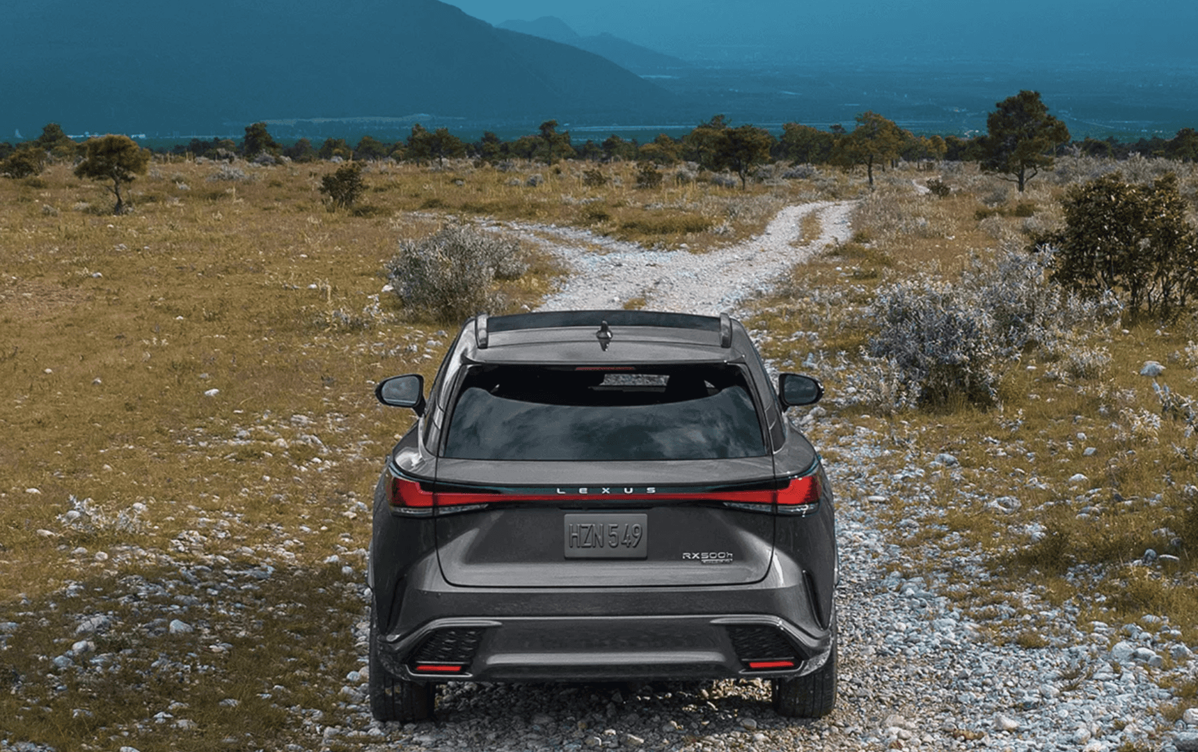 2025 Lexus RX 500h F SPORT Performance AWD in Cloudburst Gray