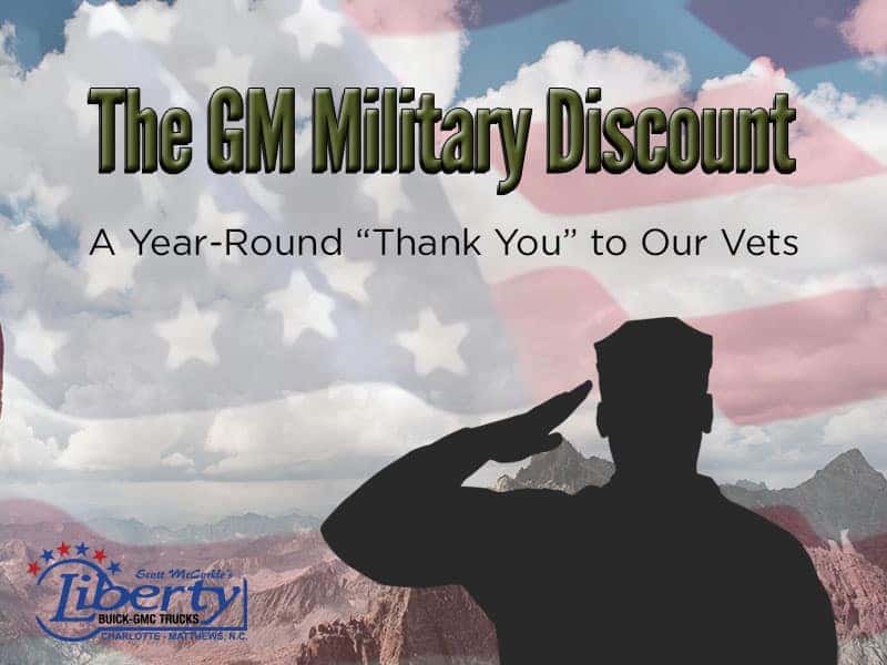 GM Military Discounts AllYear Round at Liberty Buck GMC