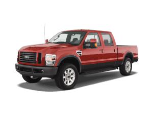Red 2009 Used Ford-250 Super Duty