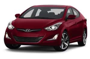 Red 2015 Hyundai Elantra