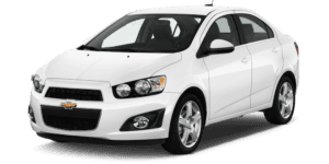 White Used Chevy Sonic