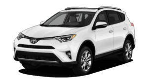 White Used Toyota RAV4