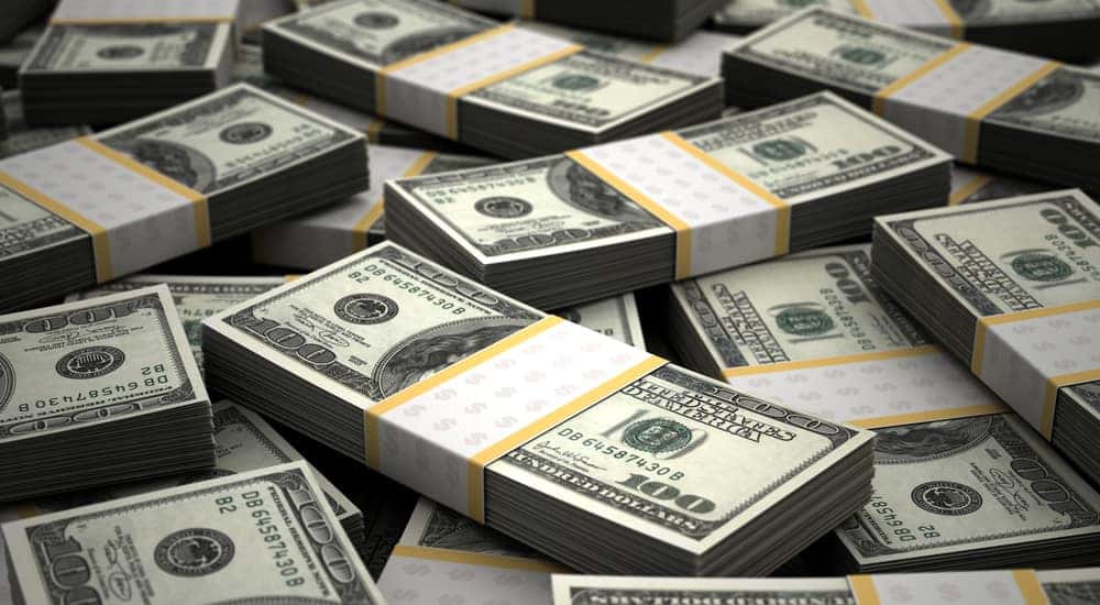 Billion Dollar Concept Image (Computer generated image)