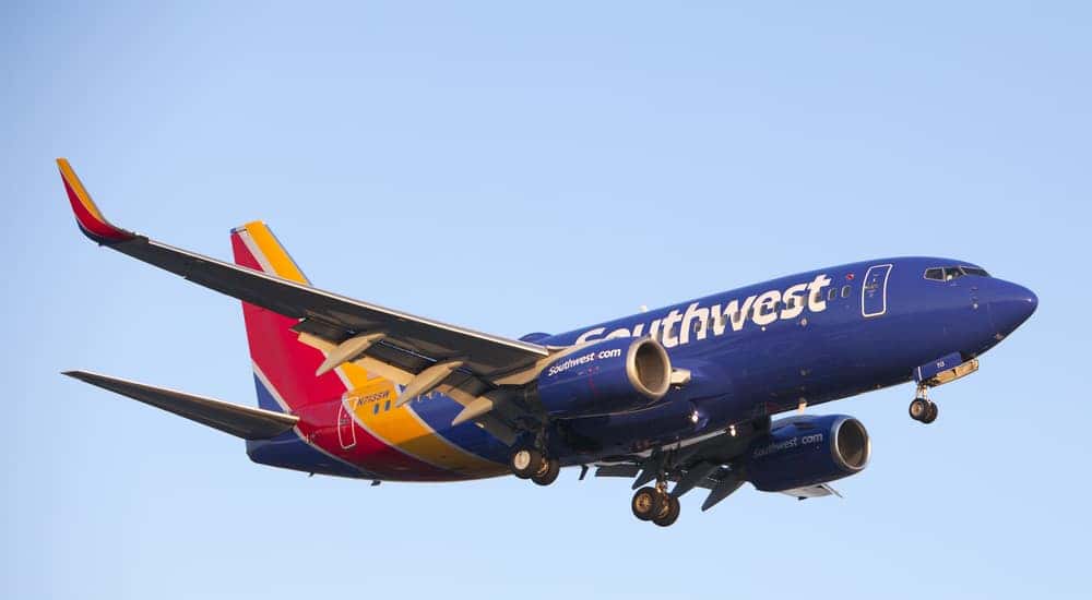 Southwest Airlines 737 Commercial Jet Airplane