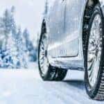 A car in the winter.