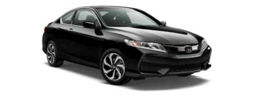 A black 2017 Honda Accord LX is angled right.