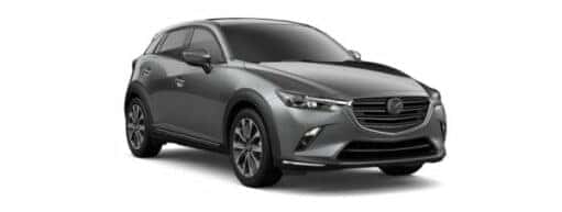 A grey 2017 Mazda CX-3 Grand Touring is angled right.