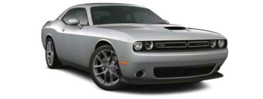 A silver 2017 Dodge Challenger GT is angled right.
