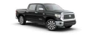 A black 2017 Toyota Tundra is angled right.