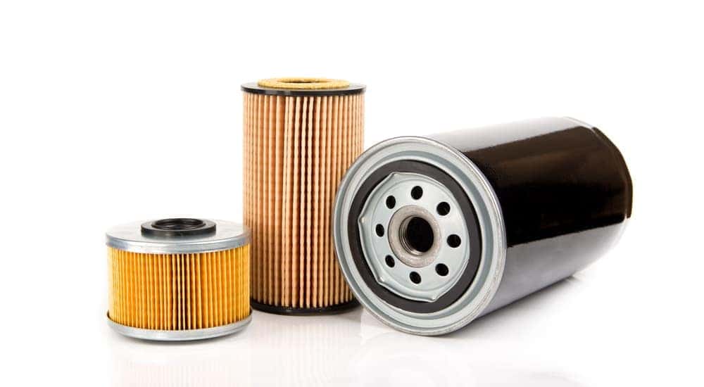 Three new oil filters