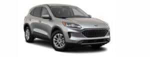 A silver 2021 Ford Escape is angled right.