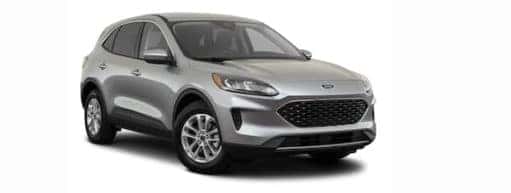 A silver 2021 Ford Escape is angled right.