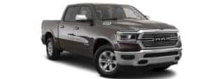 A grey 2022 Ram 1500 is shown facing right.
