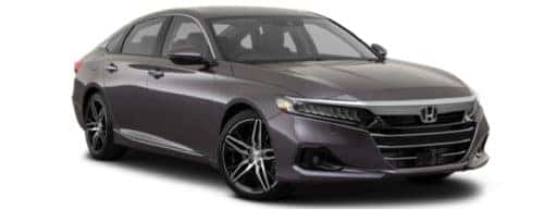 A grey 2022 Honda Accord Touring is shown angled right.