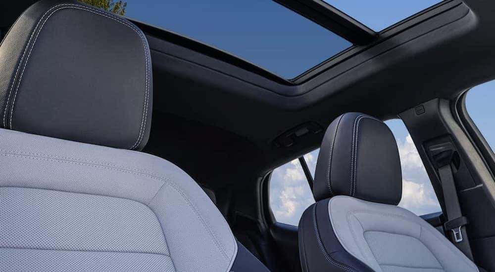 Gray seating in a 2026 Chevy Equinox EV.