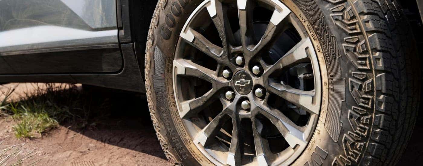 Tire on a 2024 Chevy Traverse